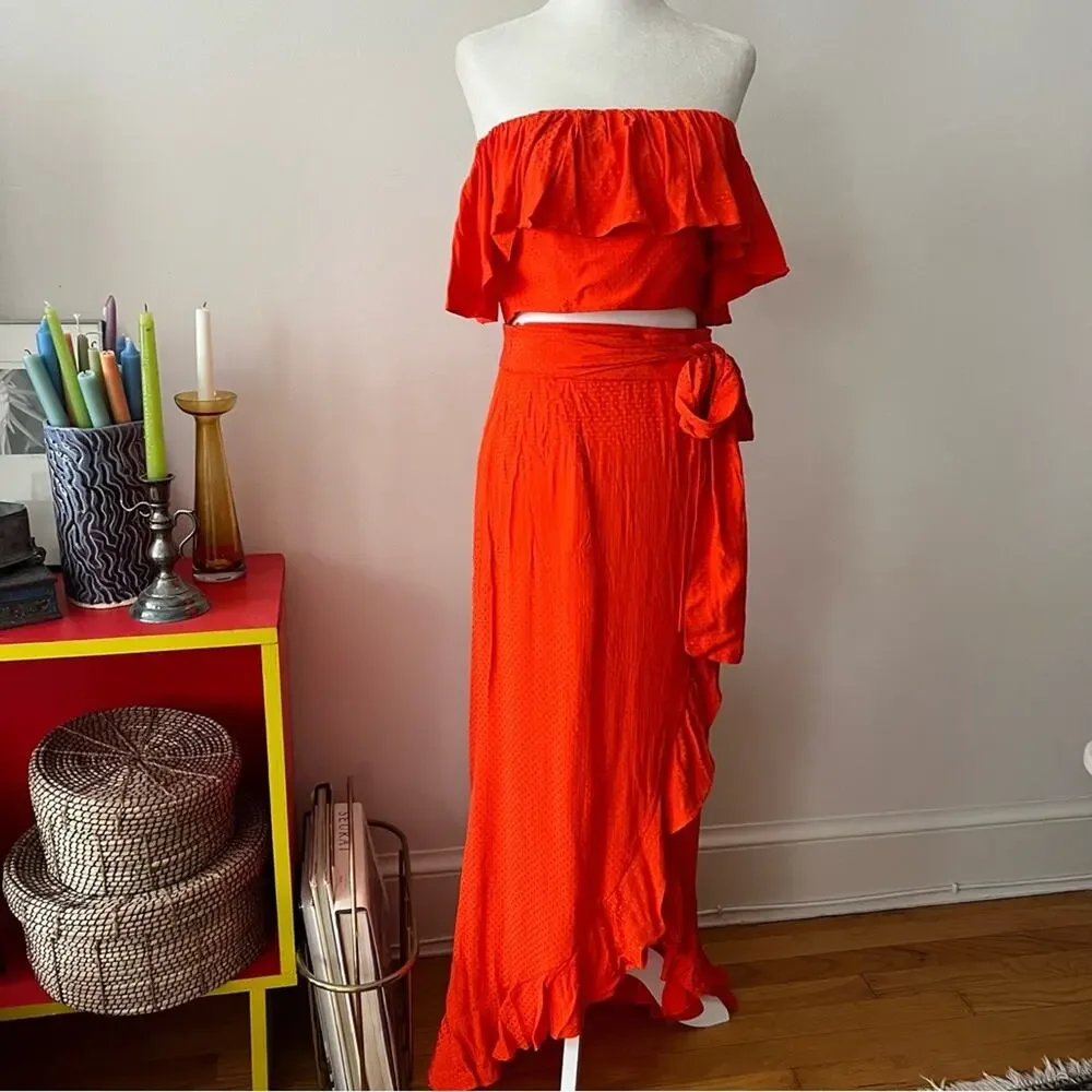 Jay Godfrey Loras Matching Skirt Set
